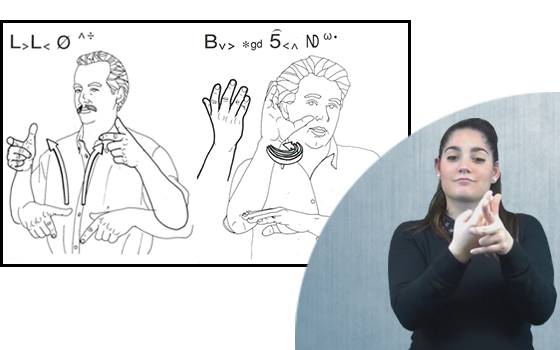 La grammatica della lingua dei segni italiana: arbitrarietà e iconicità